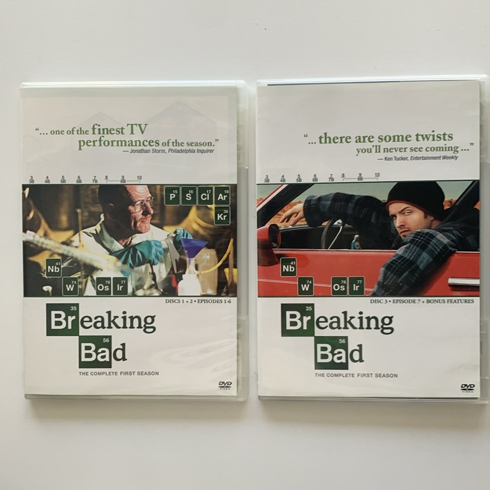Breaking Bad First & Second Seasons in soft cardboard cases - Picture 5 of 7
